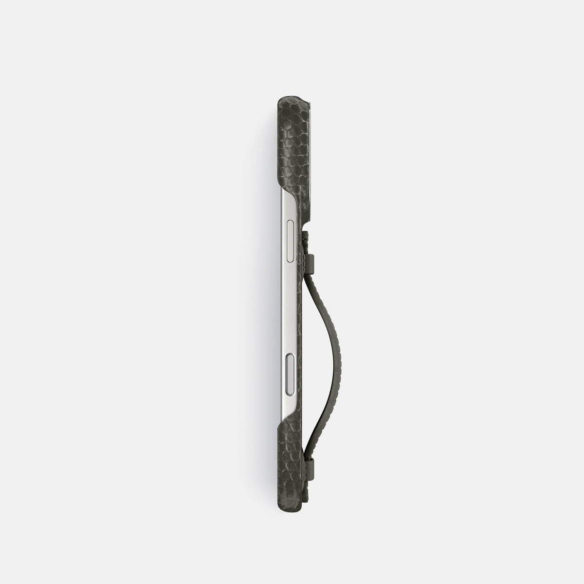 Center Handle For iPhone 18 Pro In Lizard -2 | Grey-Steel