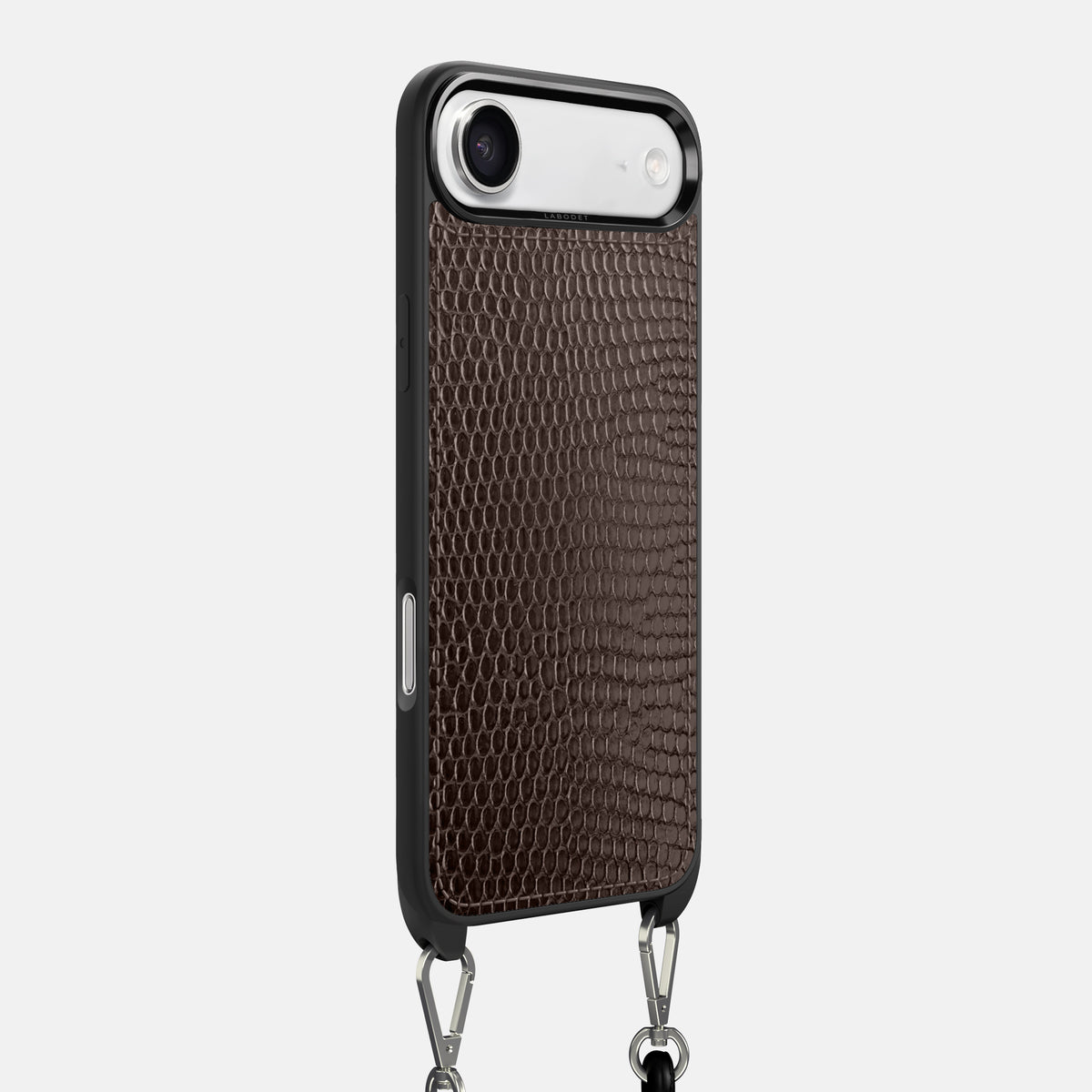 Crossbody Sport Case For iPhone 17 Air In Lizard -2 | Brown