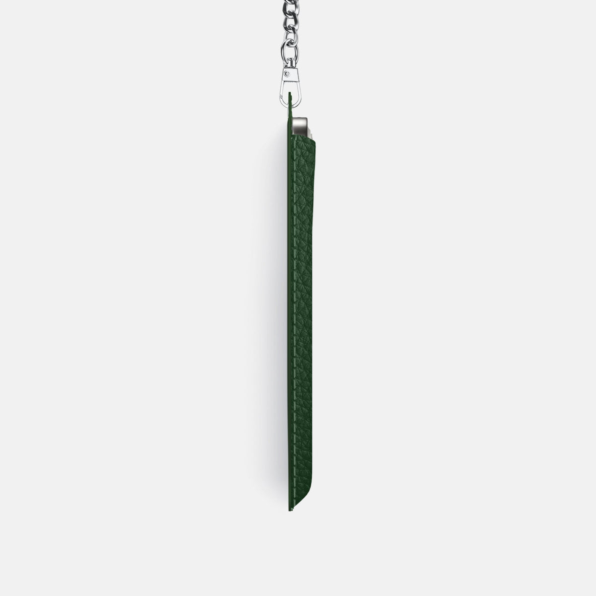 Crossbody Bag For iPhone 18 Pro In Calf -4 | Dark-Green-Steel