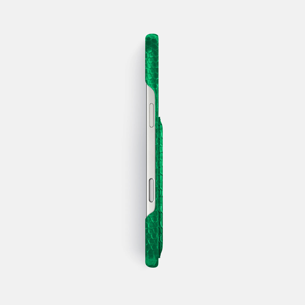 Slim Card Case For iPhone 17 Pro Max In Lizard -3 | Apple-Green