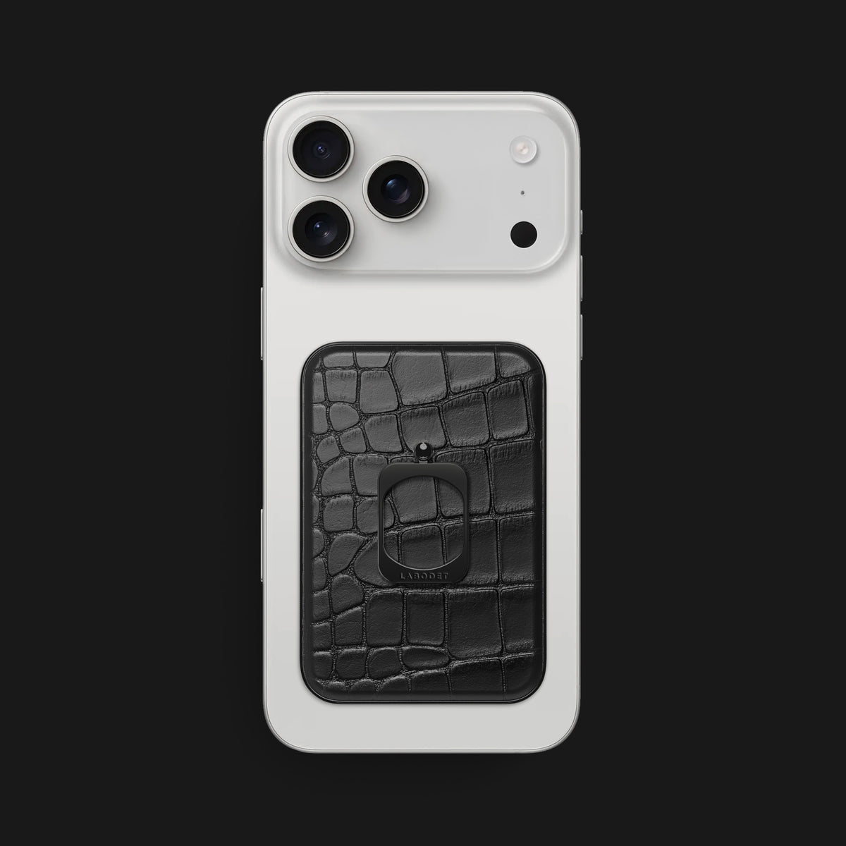 MagSafe Ring Edition Black For iPhone 17 Pro Max In Alligator -1 | Edition-Black-Black