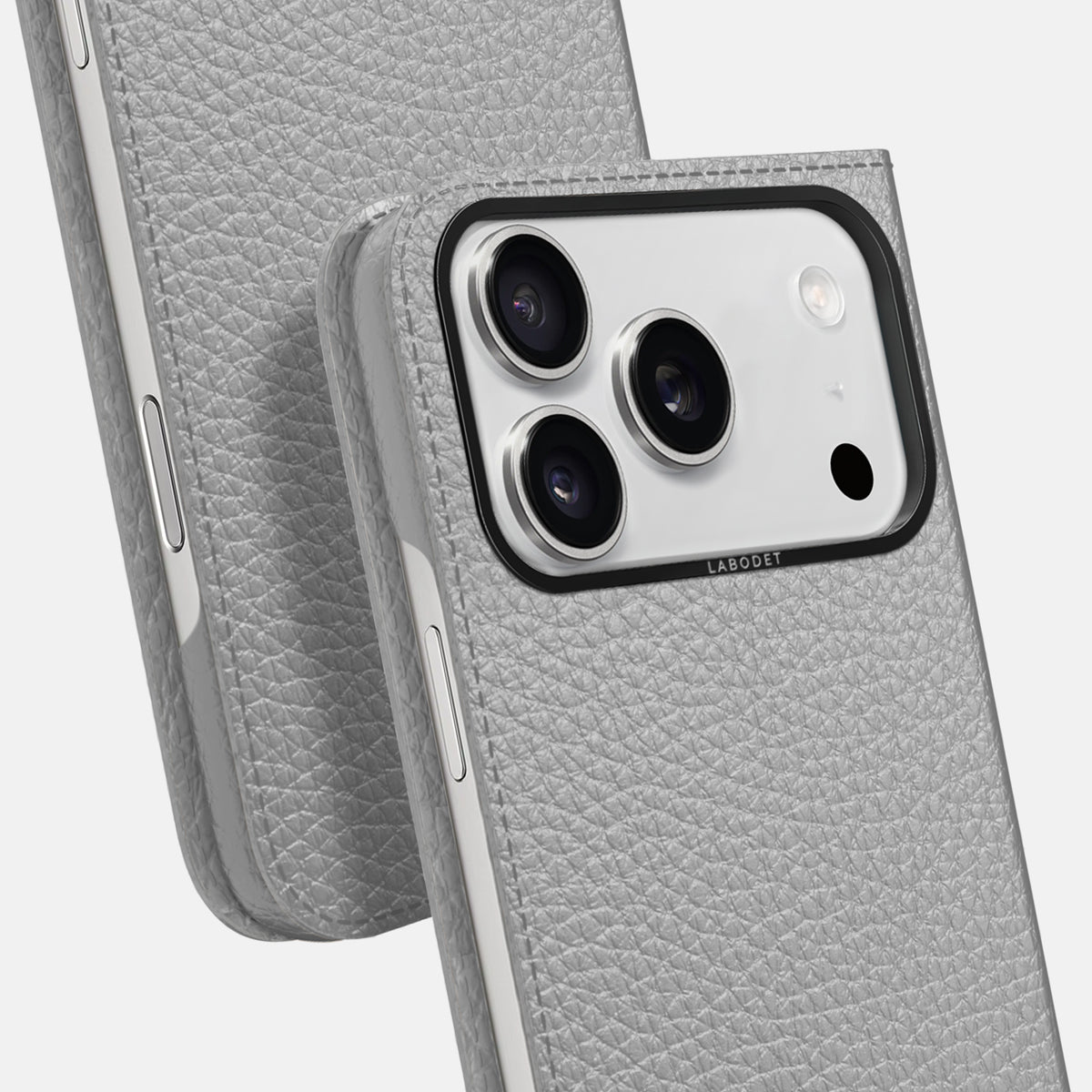 Folio Case For iPhone 17 Pro In Calf -5 | Nuage-Black