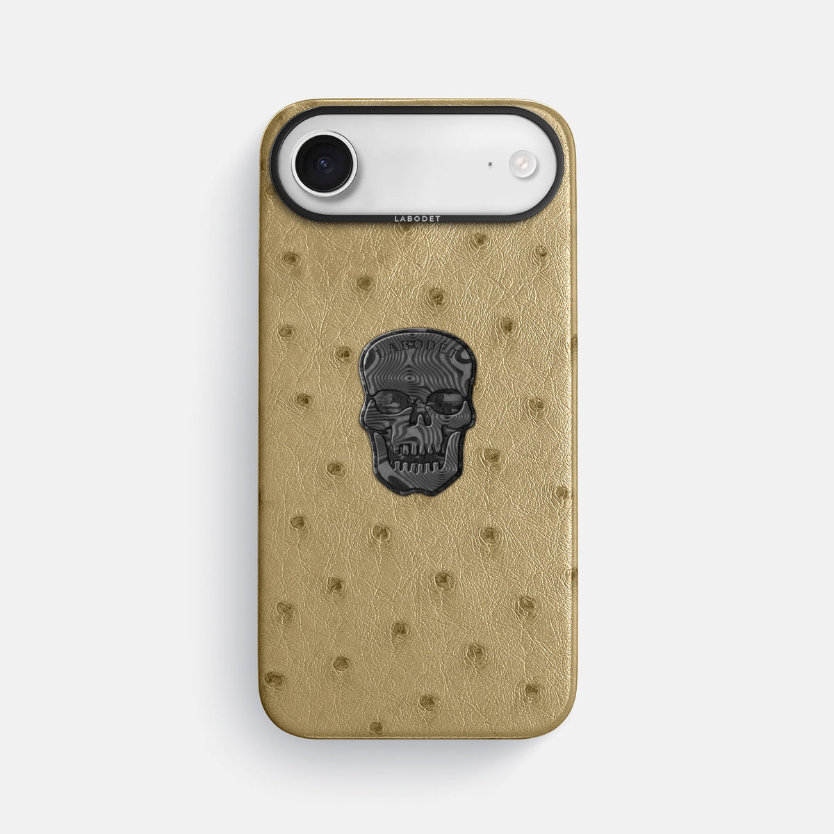 Classic Case With Carbon Skull For iPhone 17 Air In Ostrich