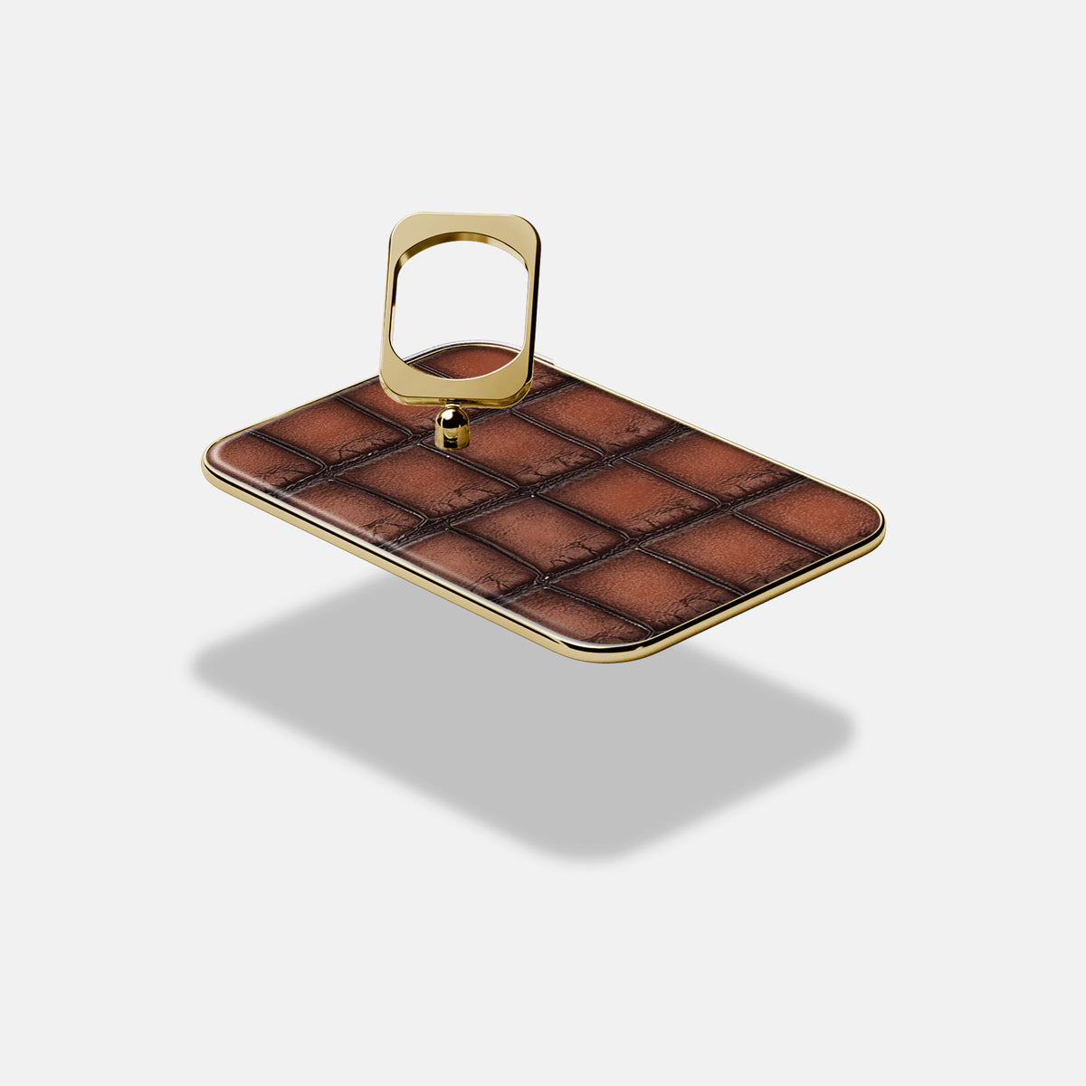 MagSafe Ring For iPhone 17 Pro In Patina Alligator -4 | Baobab-Gold