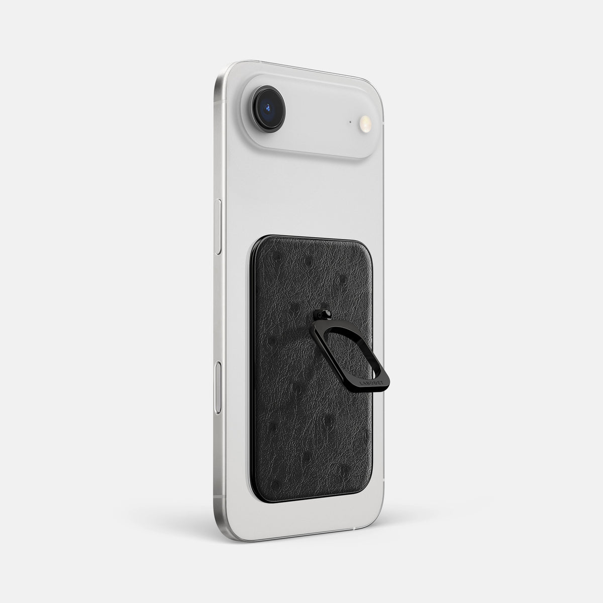 MagSafe Ring For iPhone 17 Air In Ostrich -1 | Black-Black