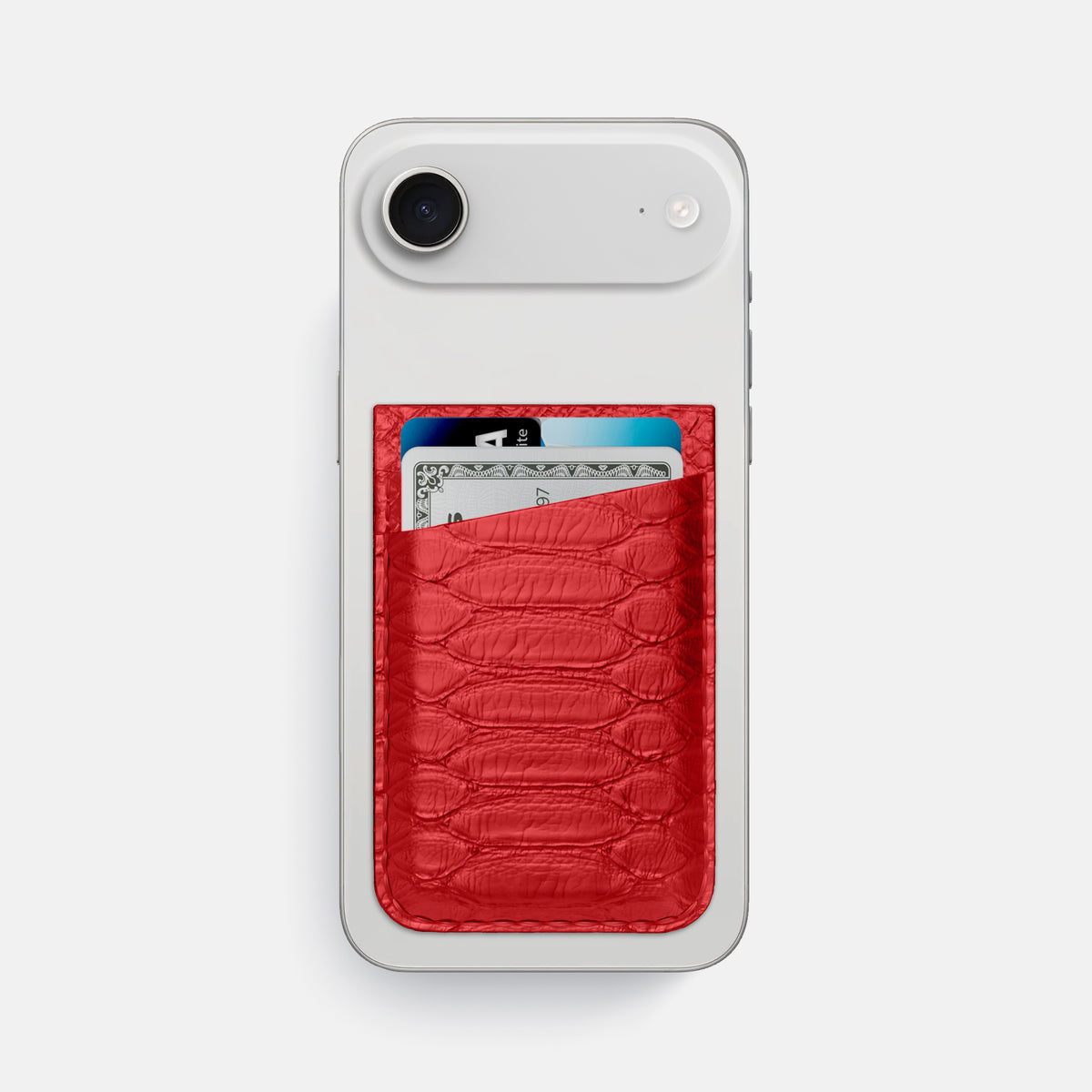 MagSafe Wallet For iPhone 17 Air In Python -1 | Red
