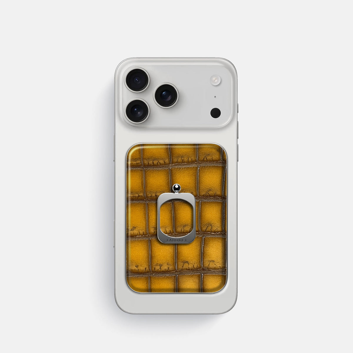 MagSafe Ring For iPhone 18 Pro In Patina Alligator -2 | Sydney-Steel