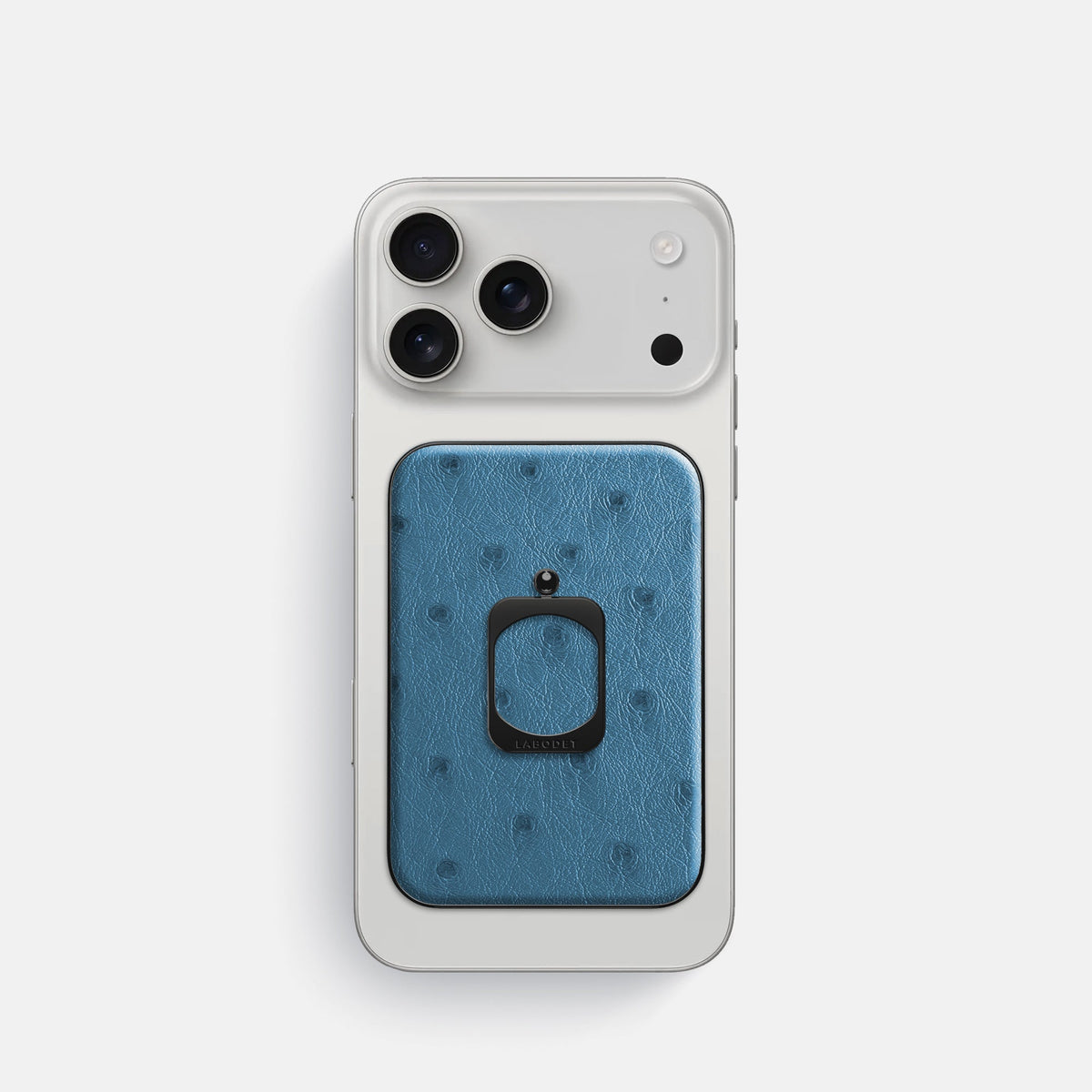 MagSafe Ring For iPhone 18 Pro In Ostrich -2 | Blue-Jeans-Black