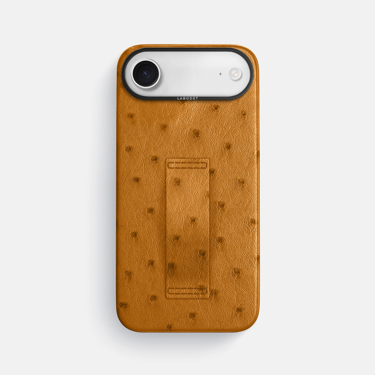 Finger Case For iPhone 17 Air In Ostrich -1 | Chestnut-Black