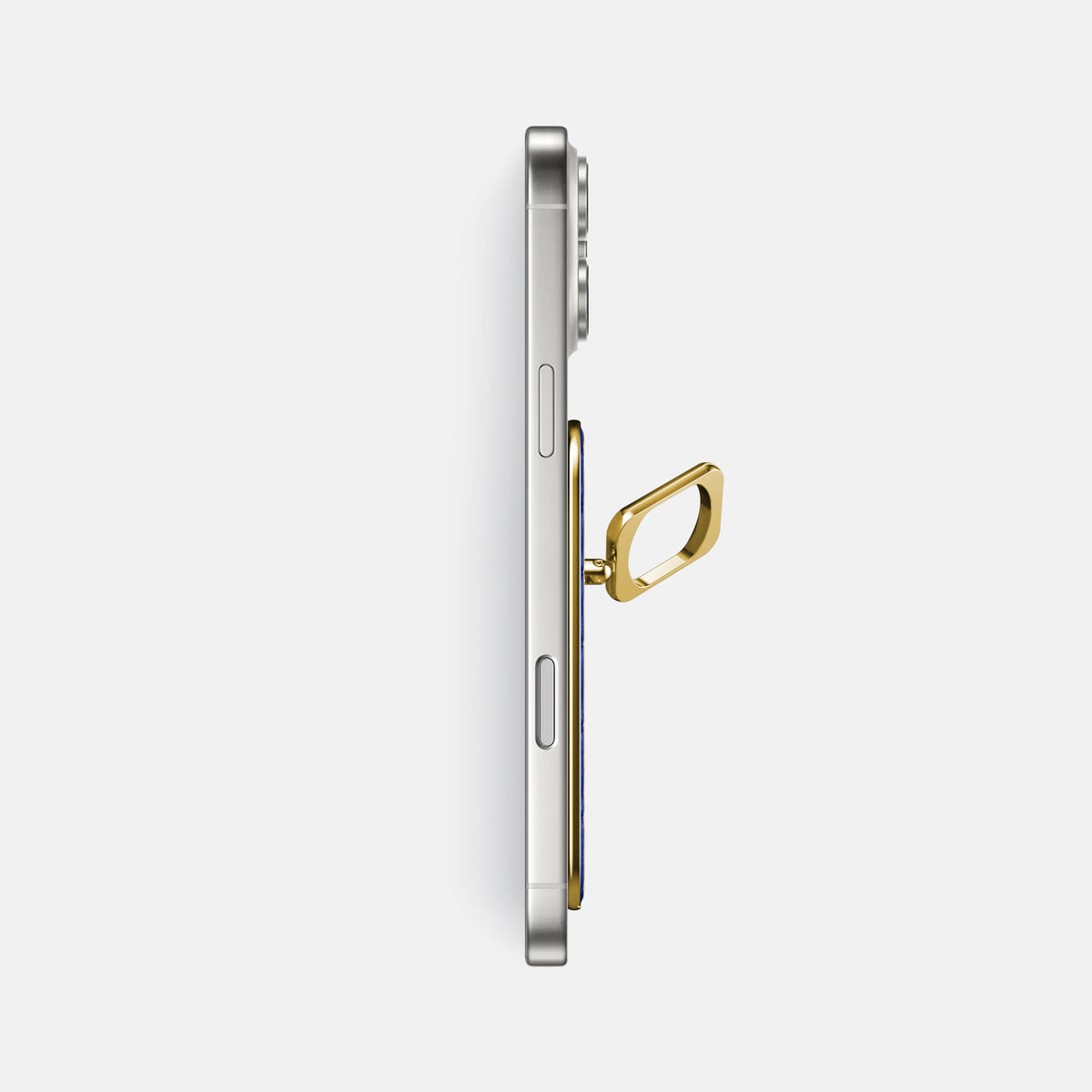 MagSafe Ring For iPhone 17 Pro Max In Calf -3 | Royal-Blue-Gold