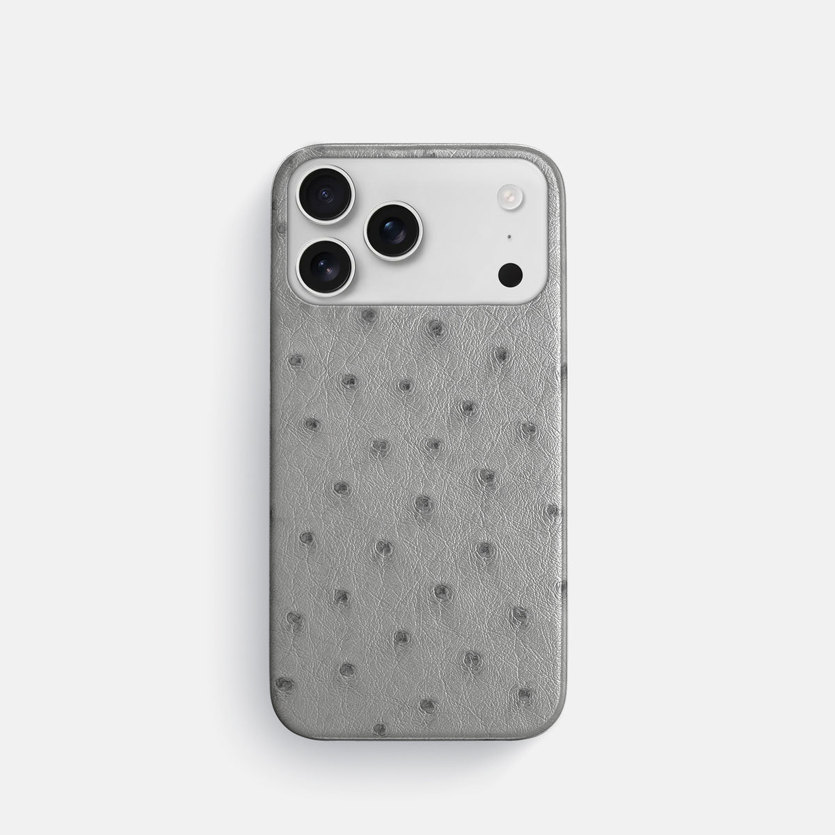 Slim Case For iPhone 17 Pro In Ostrich -1 | Silver