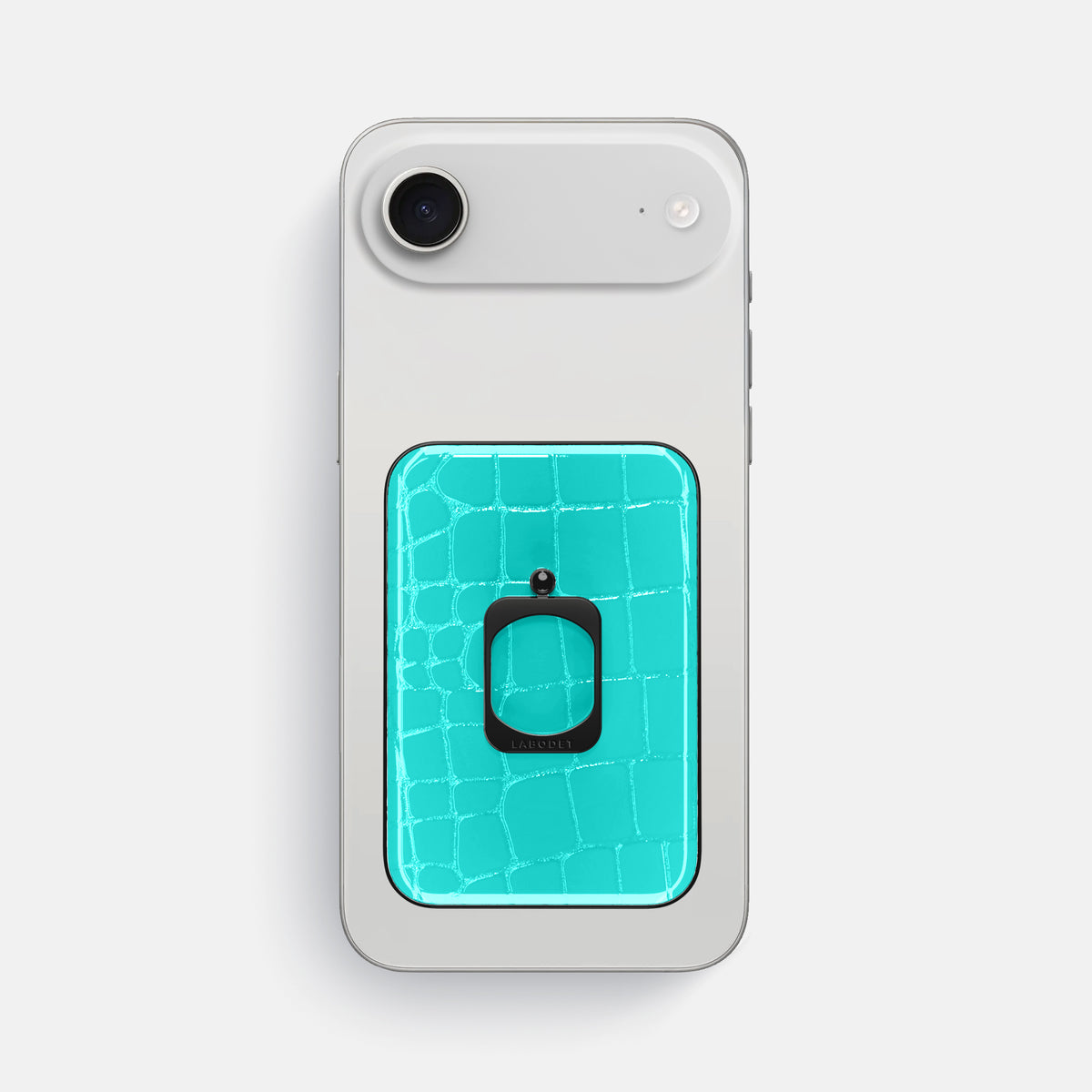 MagSafe Ring For iPhone 17 Air In Shiny Alligator -2 | Mint-Black
