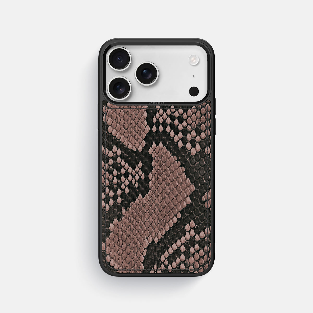 Sport Case For iPhone 17 Pro Max In Deluxe Python -1 | Mahogany-Brown