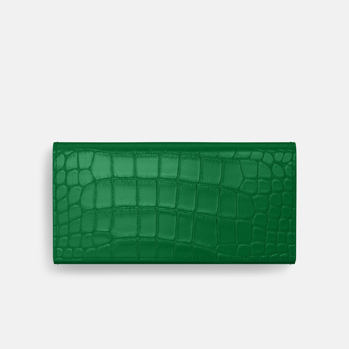 Wallet Case For iPhone 18 Pro In Alligator -3 | Forest-Green