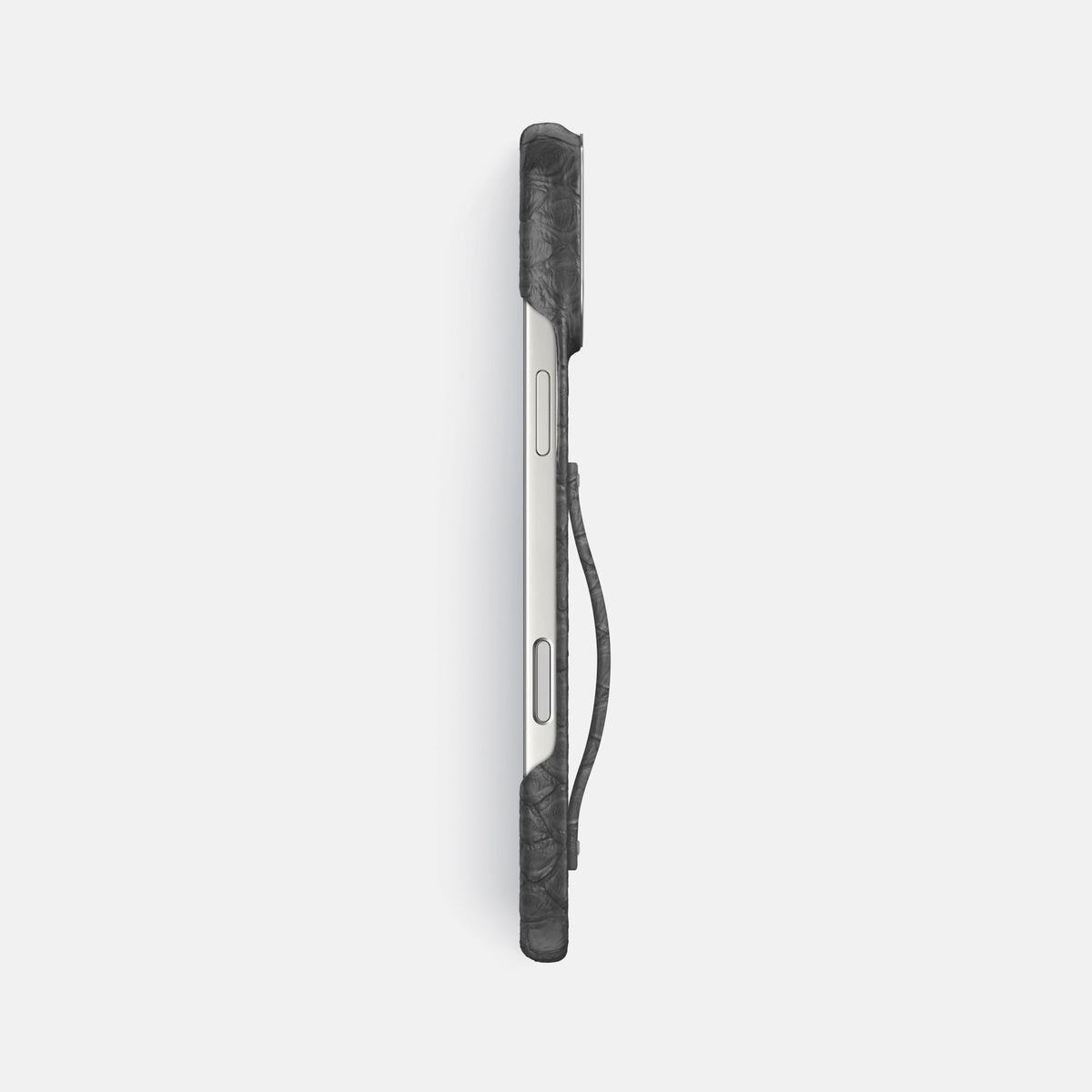 Finger Case For iPhone 18 Pro Max In Python -3 | Grey-Steel