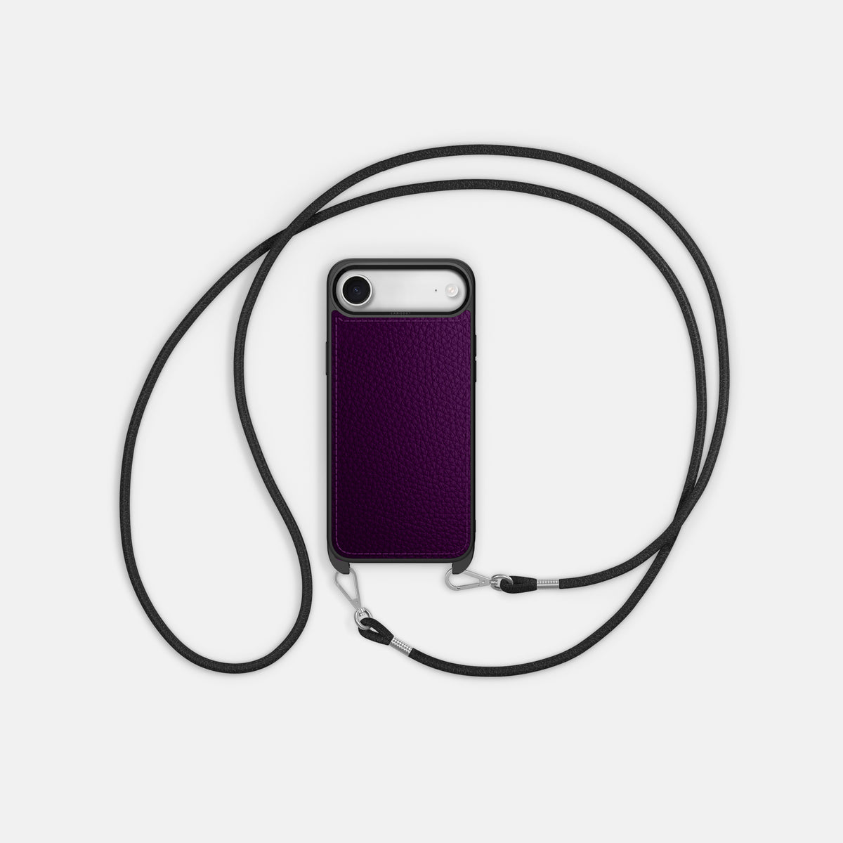 Crossbody Sport Case For iPhone 17 Air In Calf -5 | Violet