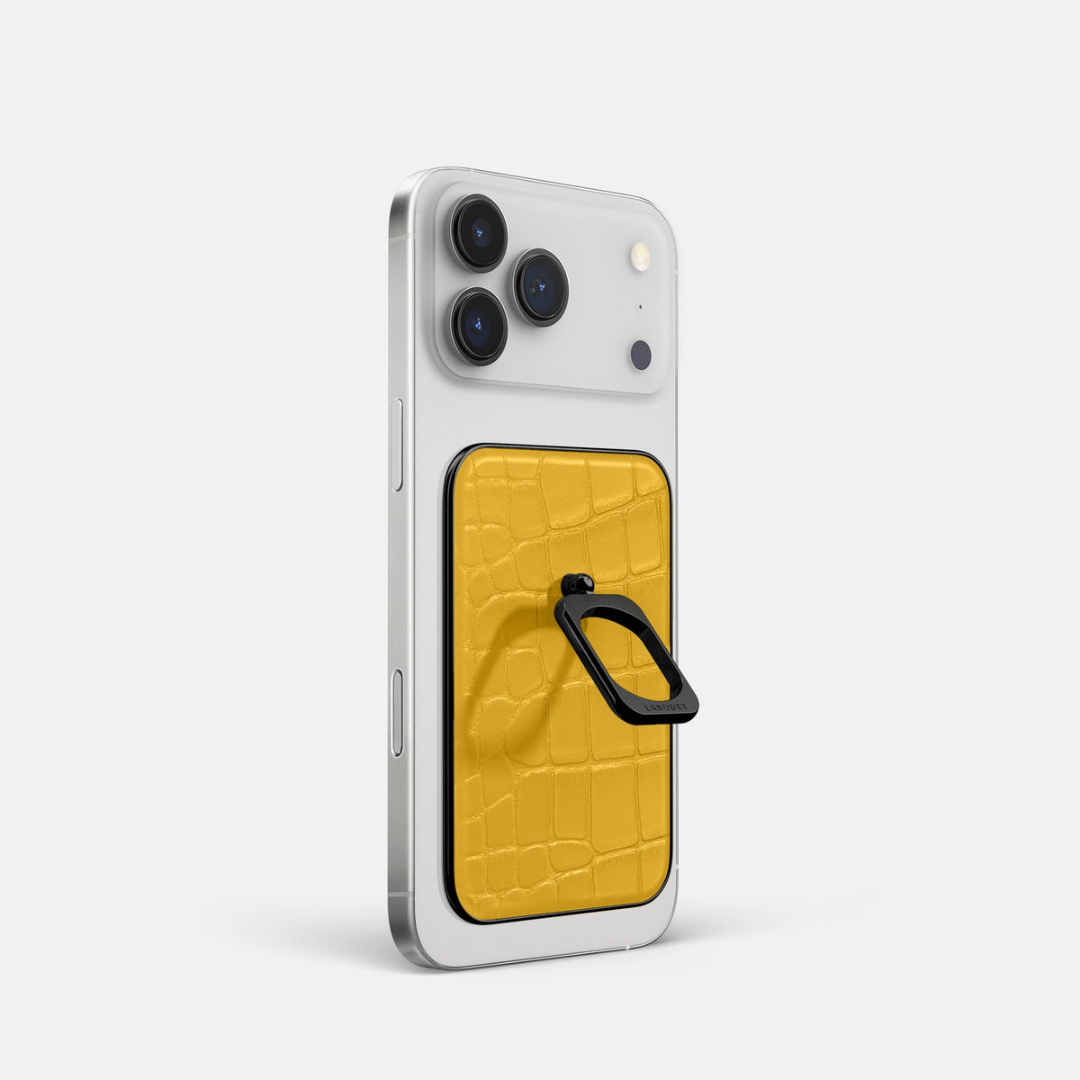 MagSafe Ring For iPhone 18 Pro In Alligator -2 | Yellow-Black