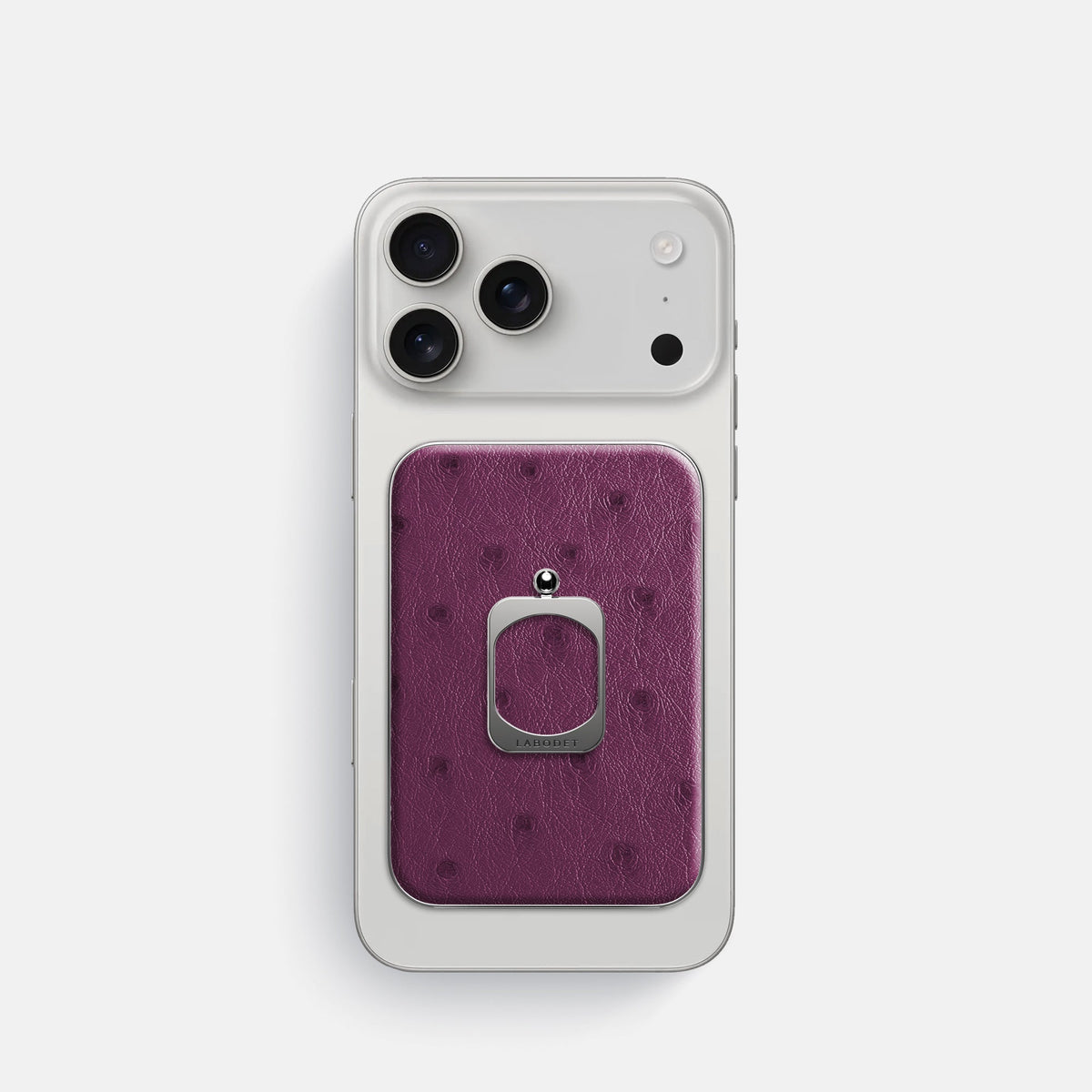 MagSafe Ring For iPhone 18 Pro In Ostrich -2 | Purple-Steel