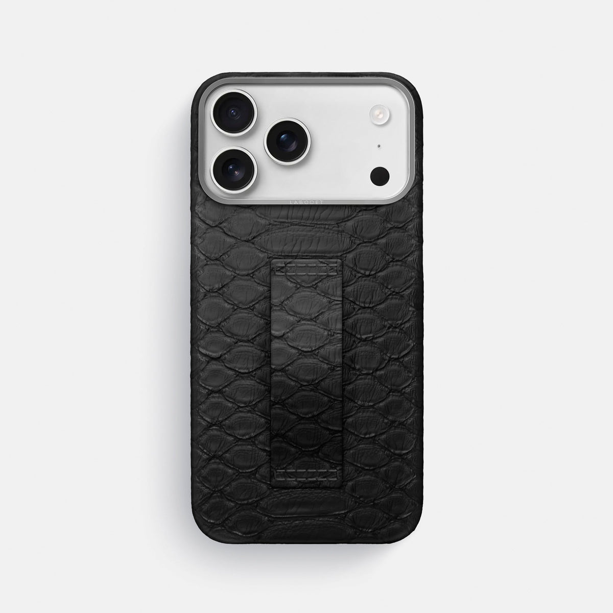Finger Case For iPhone 18 Pro Max In Python -1 | Black-Steel
