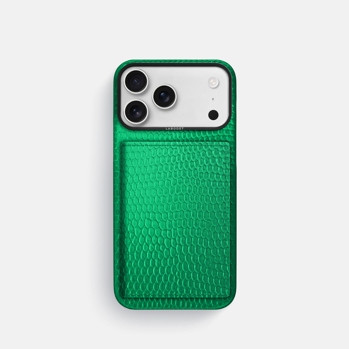 Bi-Fold Case For iPhone 17 Pro In Lizard -1 | Apple-Green-Black