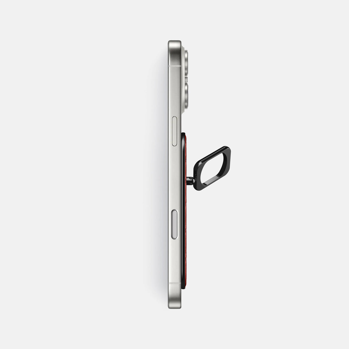 MagSafe Ring For iPhone 18 Pro Max In Alligator -3 | Red-Black