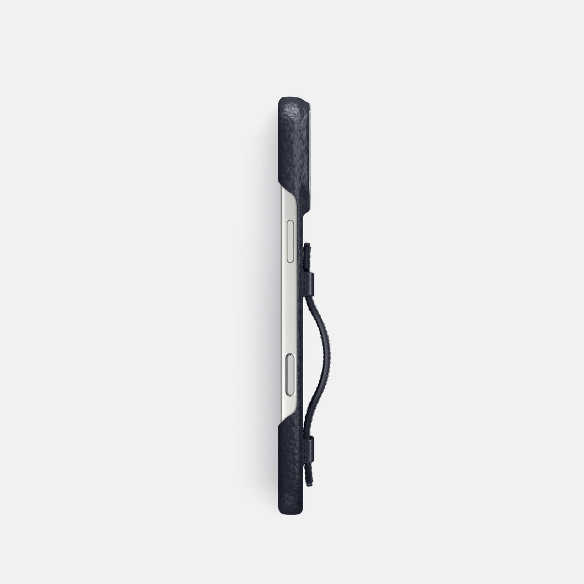 Handle Case For iPhone 18 Pro In Calf -3 | Marine-Steel