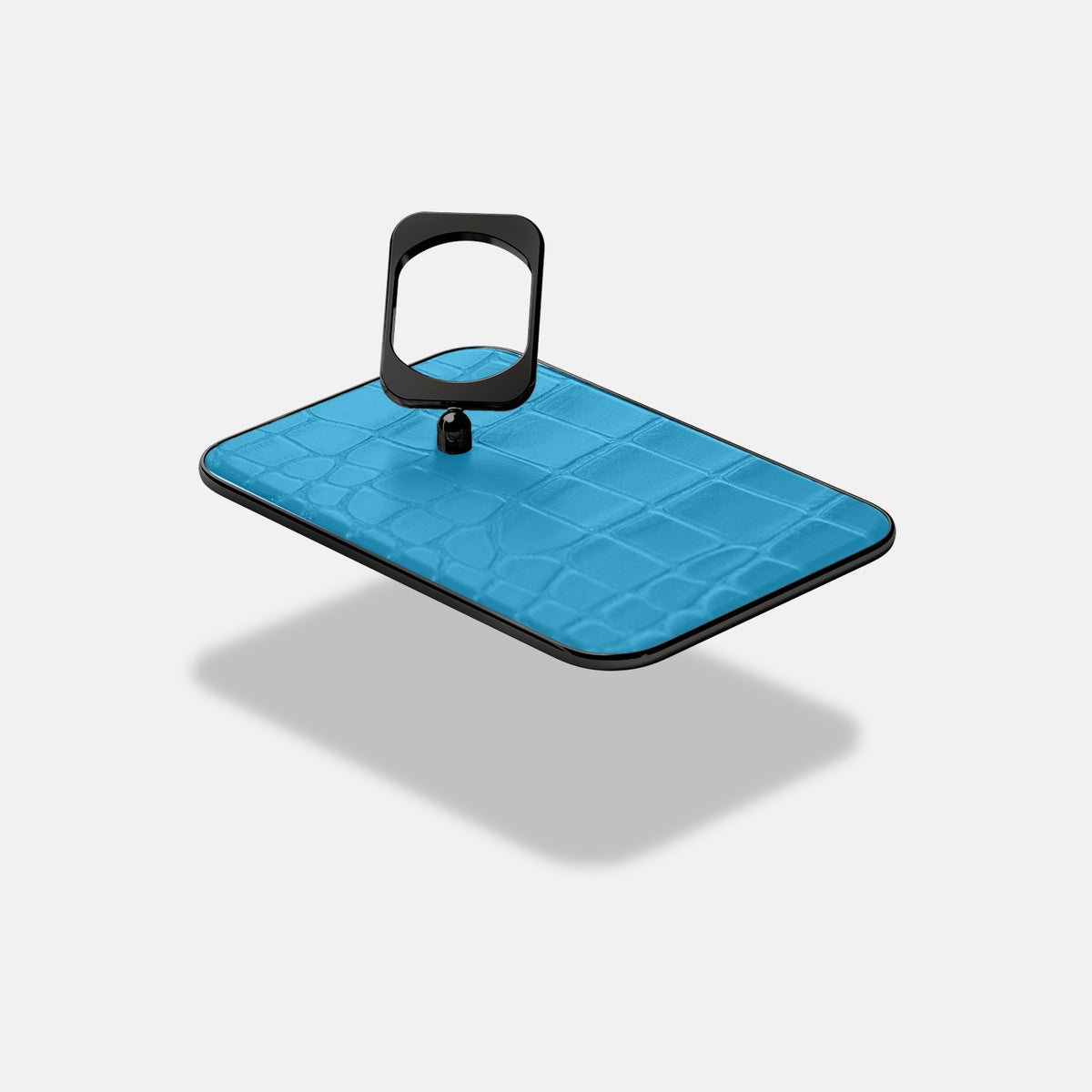 MagSafe Ring For iPhone 17 Pro In Alligator -4 | Curaçao-Blue-Black