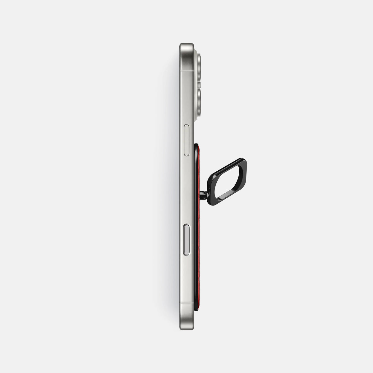 MagSafe Ring For iPhone 17 Pro Max In Calf -3 | Red-Black