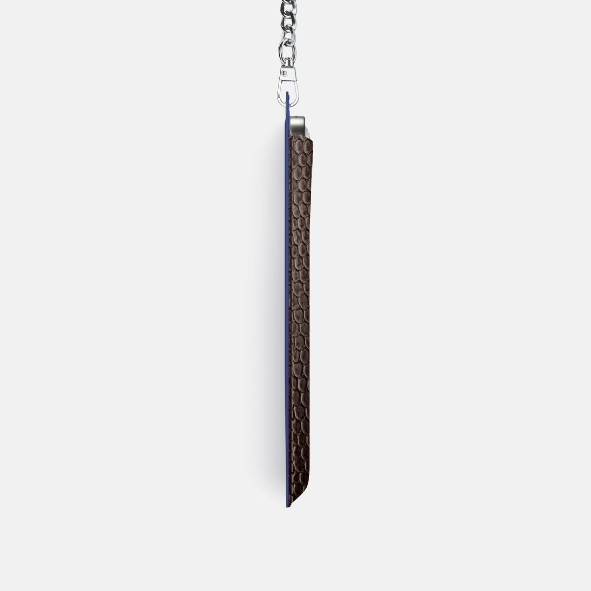 Crossbody Bag For iPhone 18 Pro In Lizard -4 | Brown-Steel