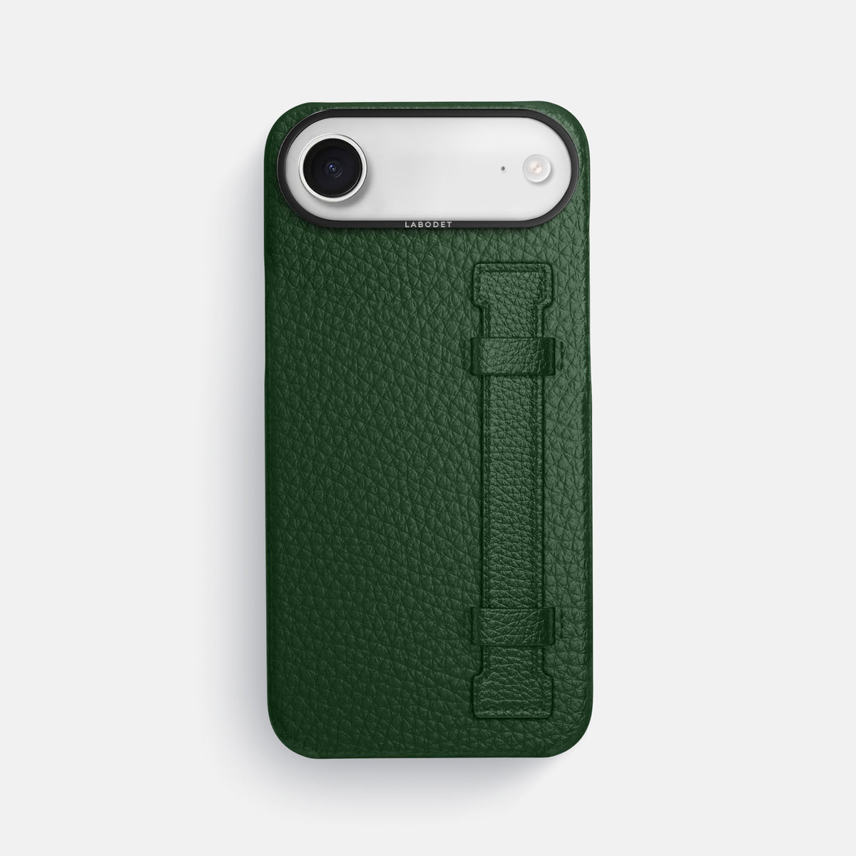 Handle Case For iPhone 17 Air In Calf -1 | Dark-Green-Black