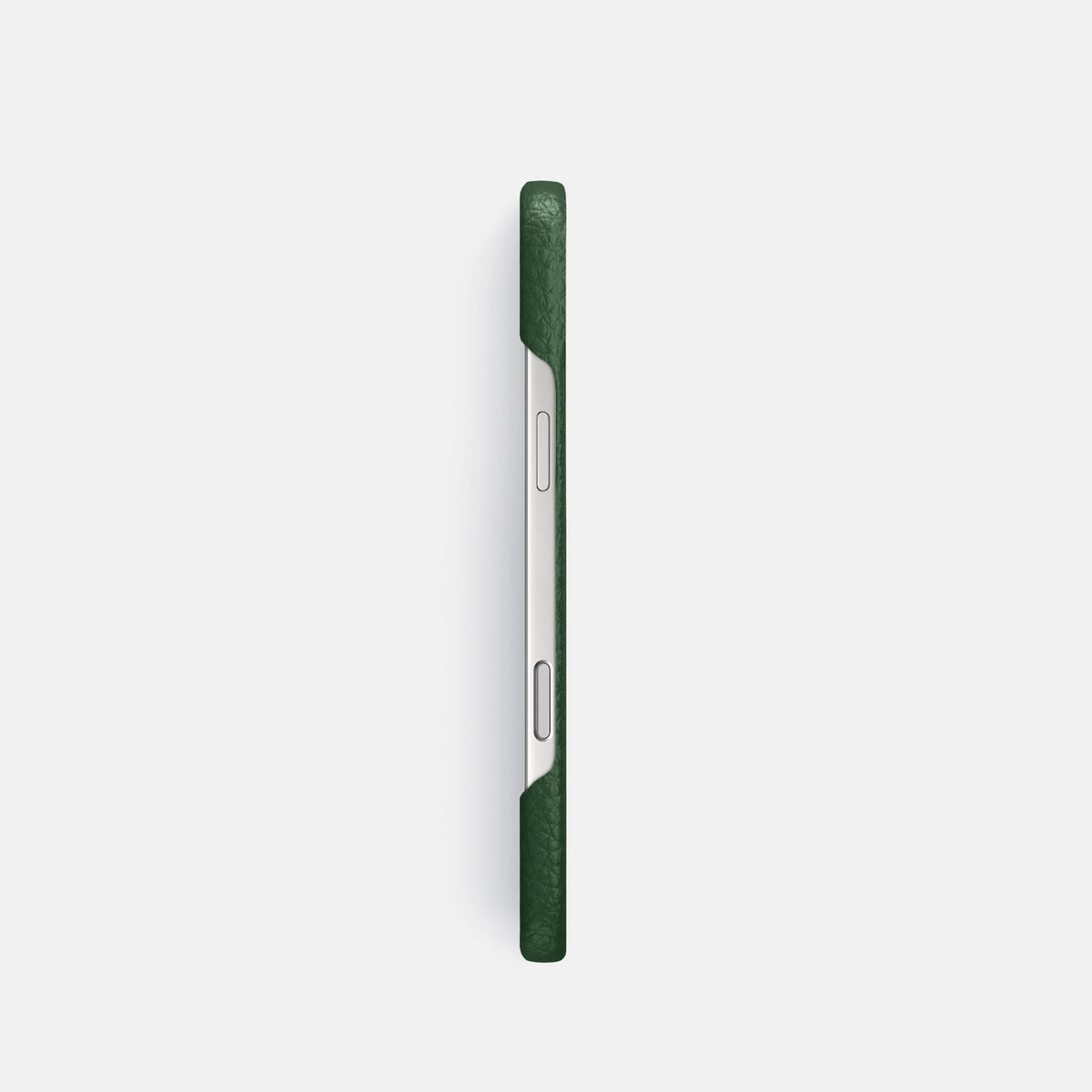 Slim Case For iPhone 18 Pro In Calf -3 | Dark-Green