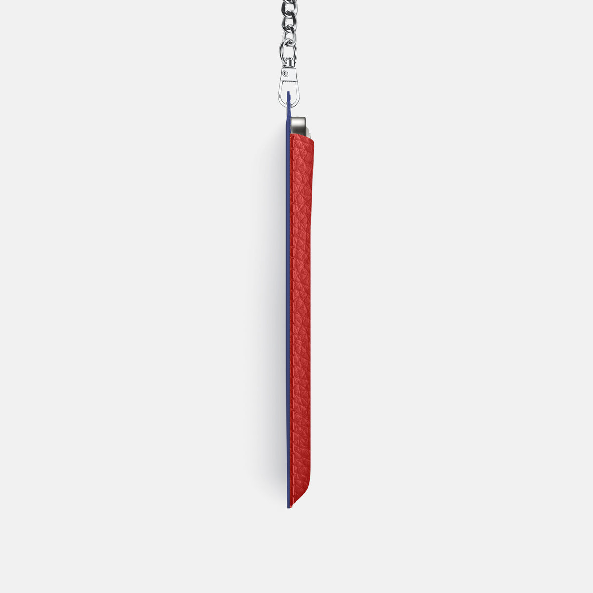 Crossbody Bag For iPhone 17 Pro In Calf -4 | Red-Steel