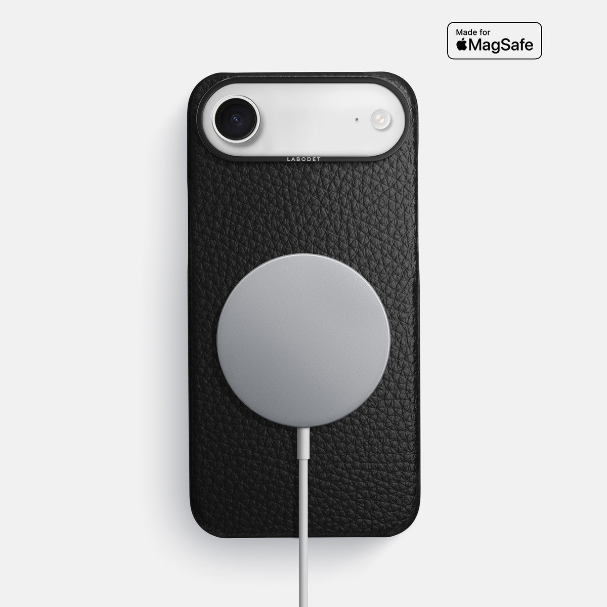 Classic Case For iPhone 17 Air In Calf -5 | Black-Black
