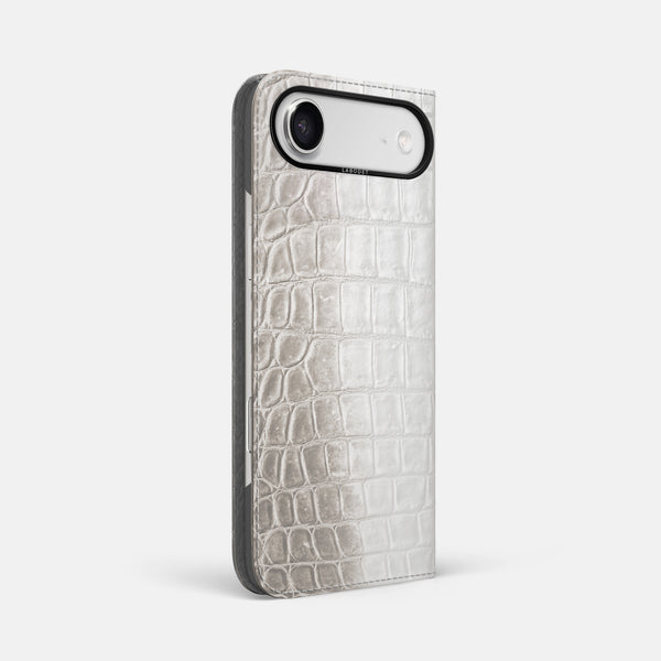 Folio Case For iPhone 17 Air In Himalayan Crocodile