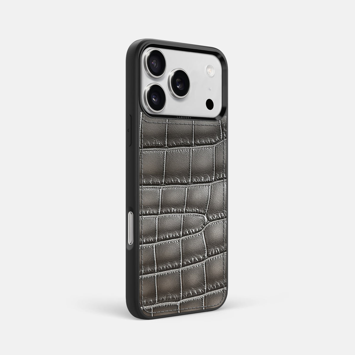 Sport Case For iPhone 18 Pro Max In Patina Alligator -2 | Grey
