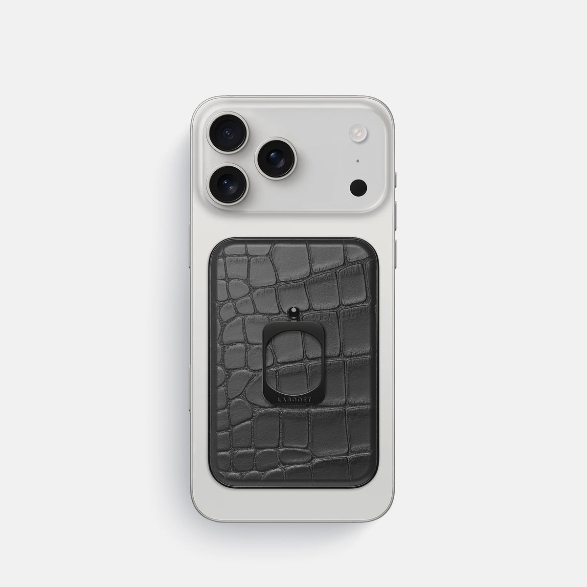 MagSafe Ring For iPhone 17 Pro In Alligator -1 | Grey-Black