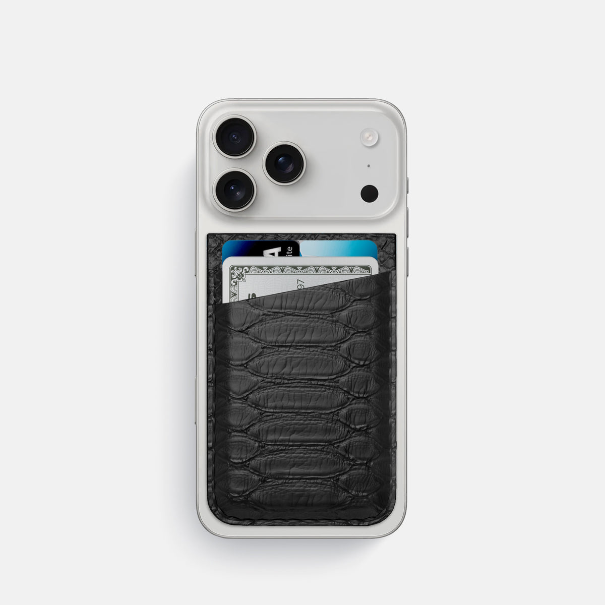 MagSafe Wallet For iPhone 17 Pro In Python -1 | Black