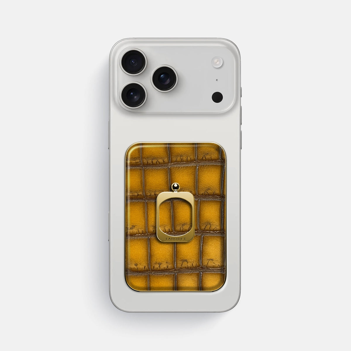 MagSafe Ring For iPhone 18 Pro Max In Patina Alligator -2 | Sydney-Gold
