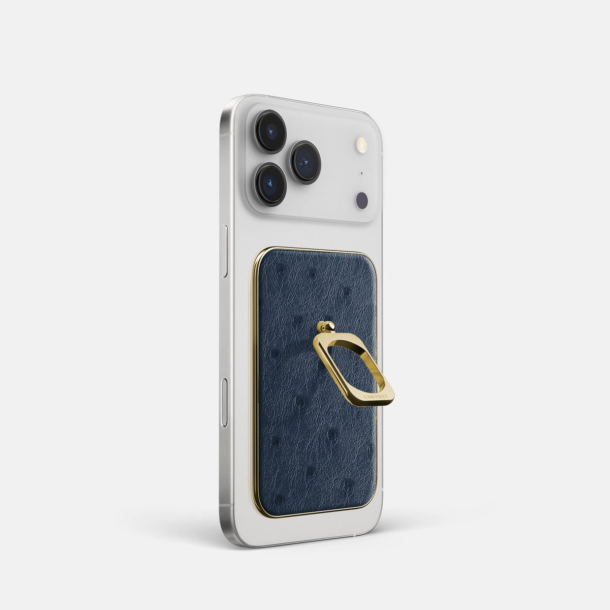 MagSafe Ring For iPhone 18 Pro In Ostrich -1 | Navy-Blue-Gold