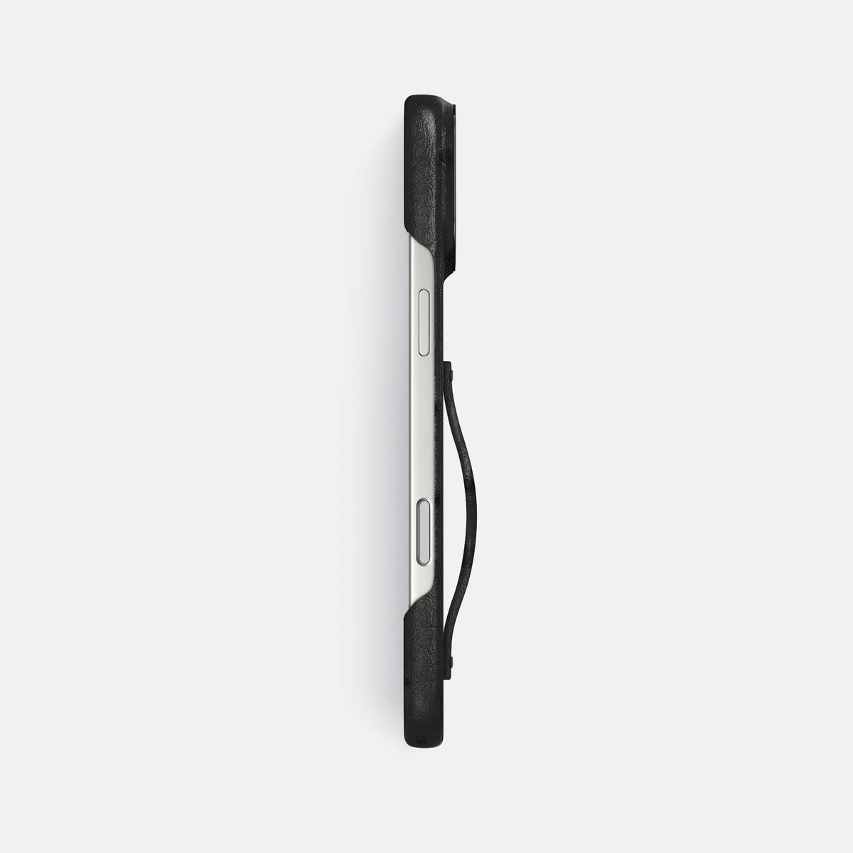 Finger Case For iPhone 18 Pro Max In Ostrich -3 | Black-Black