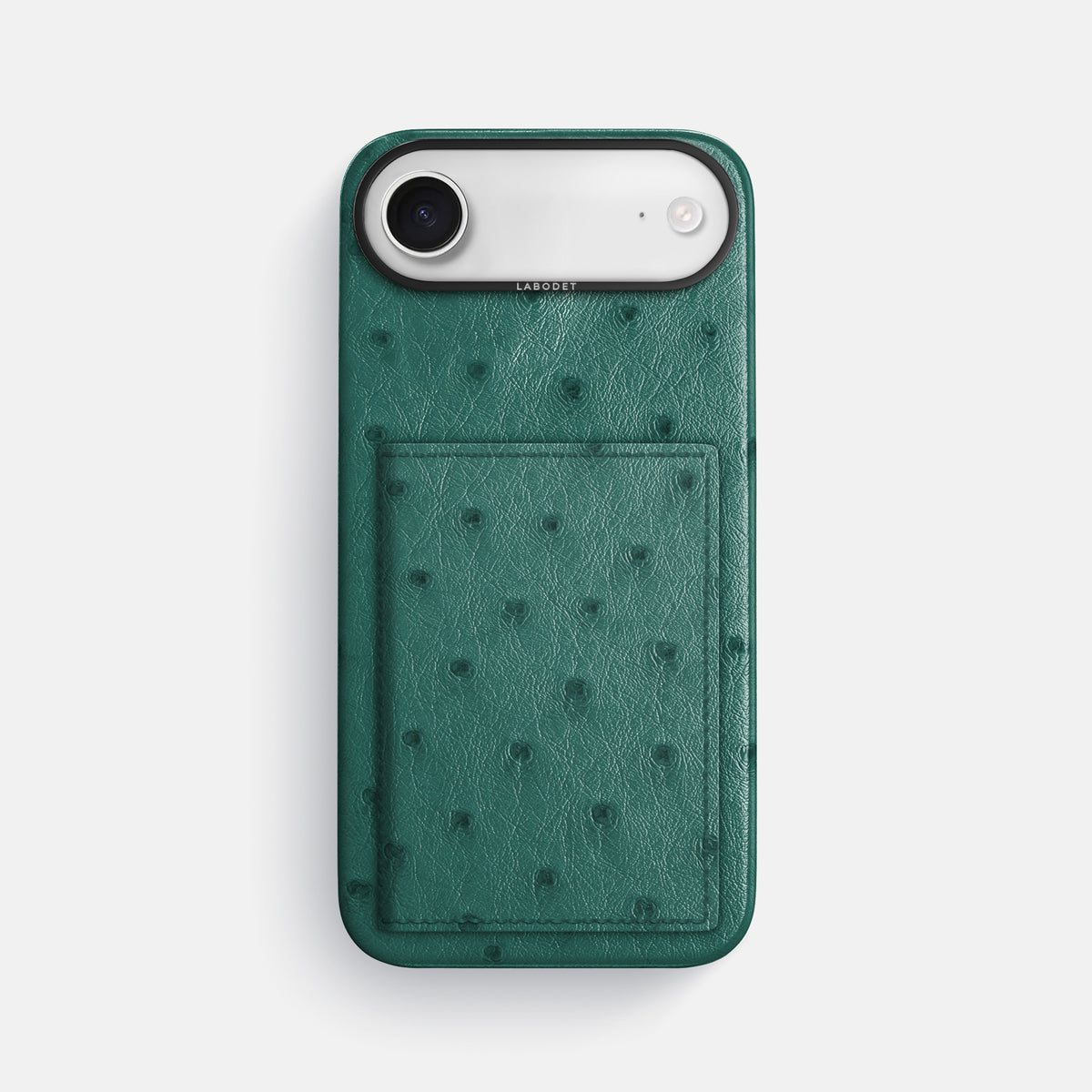 Bi-Fold Case For iPhone 17 Air In Ostrich -1 | Forest-Green-Black
