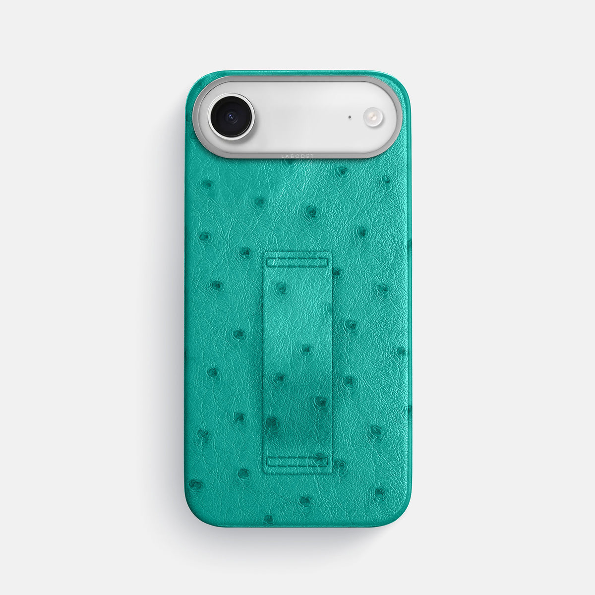 Finger Case For iPhone 17 Air In Ostrich -1 | Turquoise-Steel