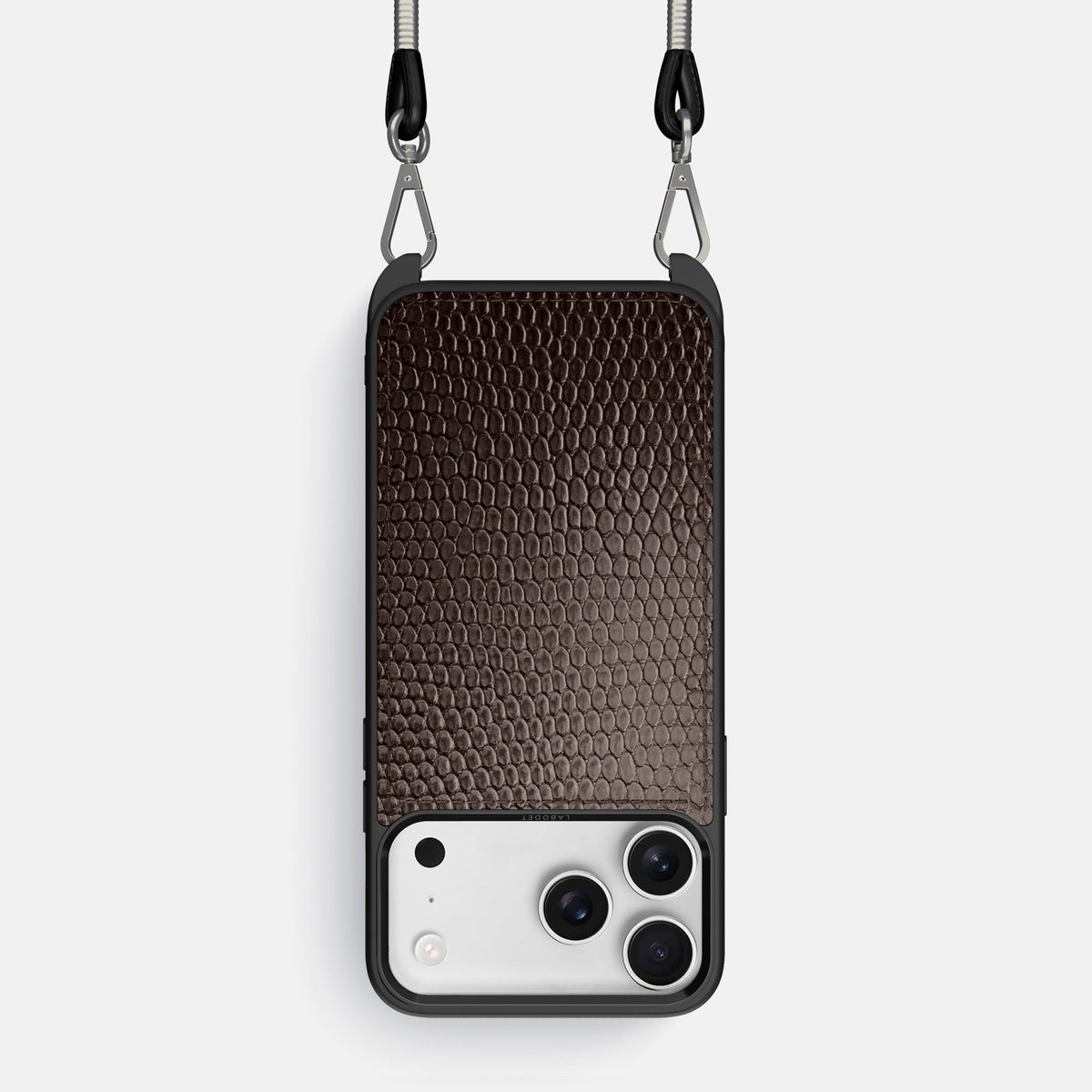 Crossbody Sport Case For iPhone 18 Pro In Lizard -1 | Brown