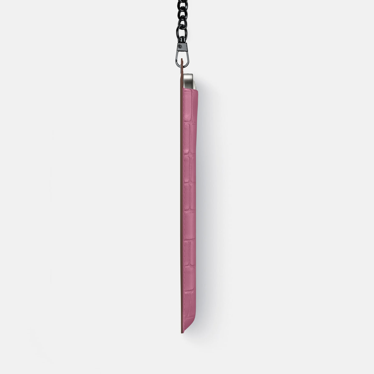 Crossbody Bag For iPhone 18 Pro Max In Alligator -4 | Pink-Lagoon-Black