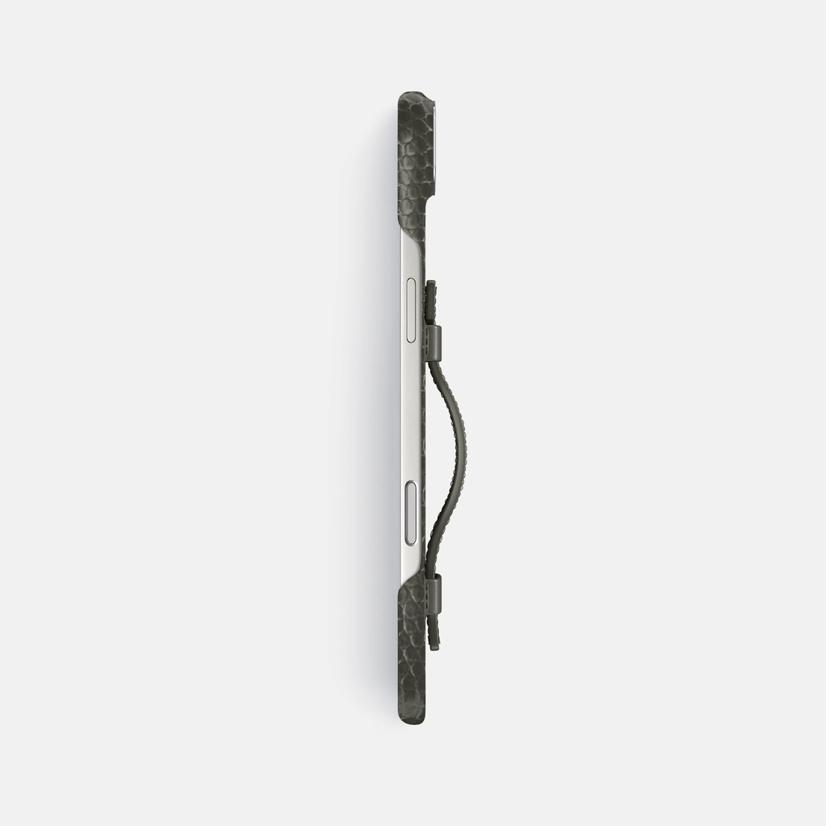 Handle Case For iPhone 17 Air In Lizard -3 | Grey-Steel