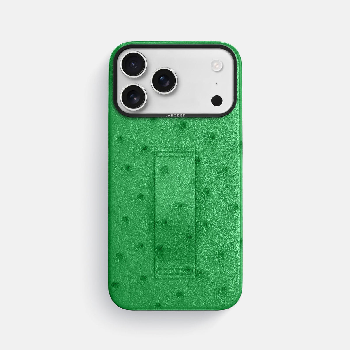 Finger Case For iPhone 18 Pro Max In Ostrich -1 | Kentucky-Green-Black