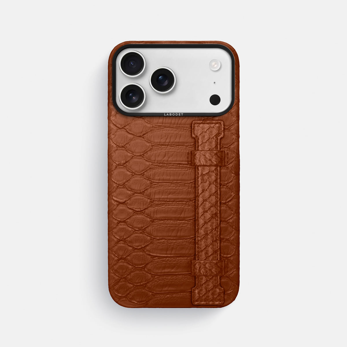 Handle Case For iPhone 17 Pro Max In Python -1 | Medium-Brown-Black