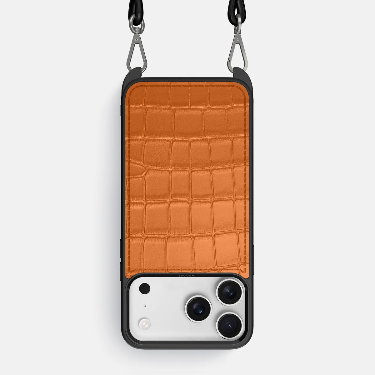 Crossbody Sport Case For iPhone 18 Pro Max In Alligator -1 | Orange