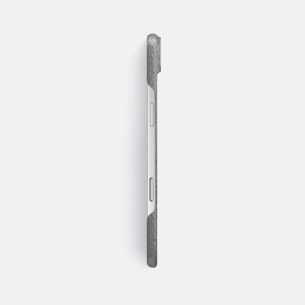Classic Case For iPhone 17 Air In Calf -3 | Souris-Steel