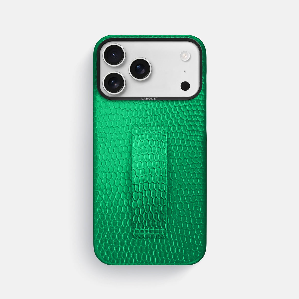 Finger Case For iPhone 18 Pro Max In Lizard -1 | Apple-Green-Black